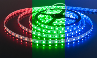 Светодиодная лента  Лента светодиодная 12V 14,4W 60Led 5050 IP20 RGB, 5м