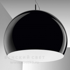 Светильник подвесной 481/30/E black white IDL Италия  24W 35 см (без учета цепи) Черного цвета Positano