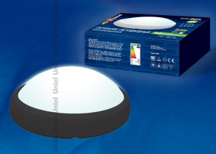 Потолочный светильник  ULW-O04-12W/NW IP65 BLACK