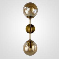 Бра Modo Sconce 2 Globes Gold