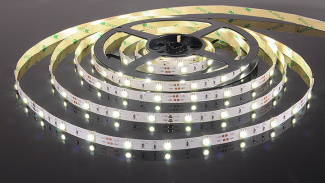Светодиодная лента  Лента светодиодная 12V 7,2W 30Led 5050 IP20 холодный белый, 5м