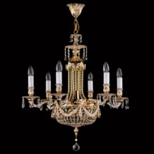 Хрустальная люстра FOUNTAIN white gold