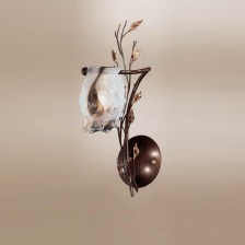 Бра 213/1A Narvalo grey V264/136 IDL Италия  40W 35 см Рустика Flora