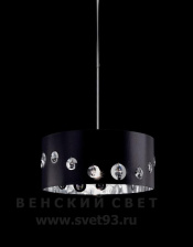 Светильник подвесной 5100.2111 Effusionidiluce Италия E27 Scrim Серебристый