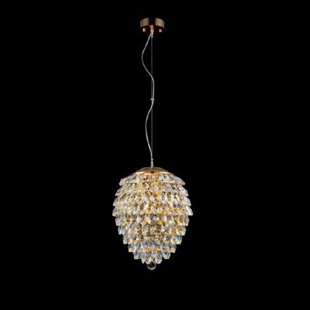 Бра Crystal Lux CHARME AP3 GOLD/TRANSPARENT фото 5