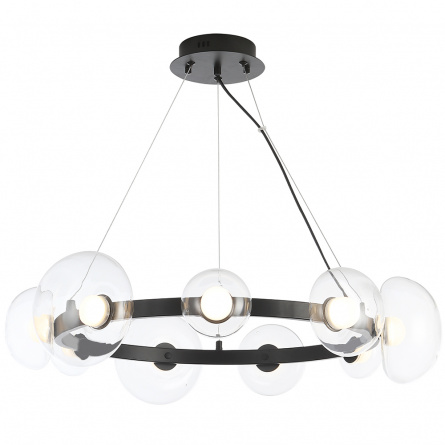 Бра Crystal Lux BOSQUE AP1 BLACK/TRANSPARENT фото 14