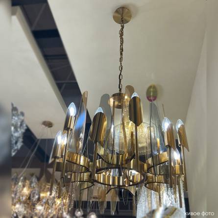 Бра Crystal Lux CASA AP2 BRASS фото 10