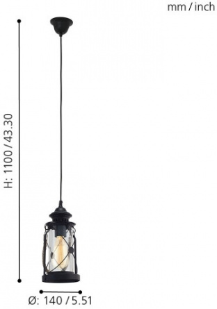 Подвесной светильник Bradford 49213 фото 2