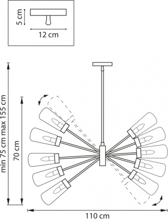Потолочная люстра Crotone 690103 фото 2