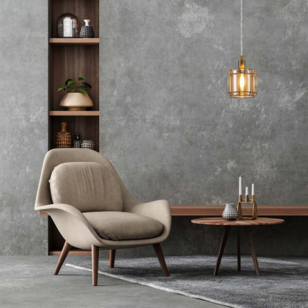 Подвесной светильник Midland 10188/1S Brass фото 2