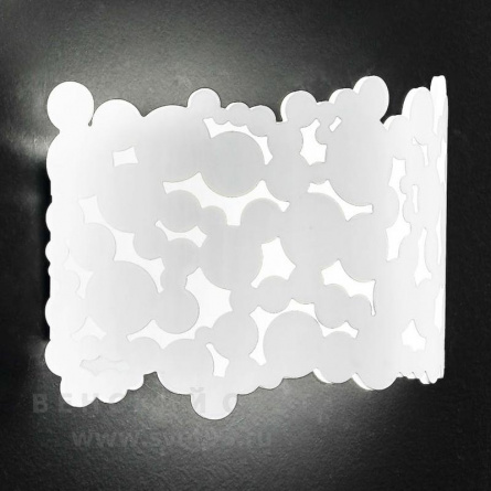 Бра 441/2A white IDL Италия  18W 20 см Хром Bubbles фото 1