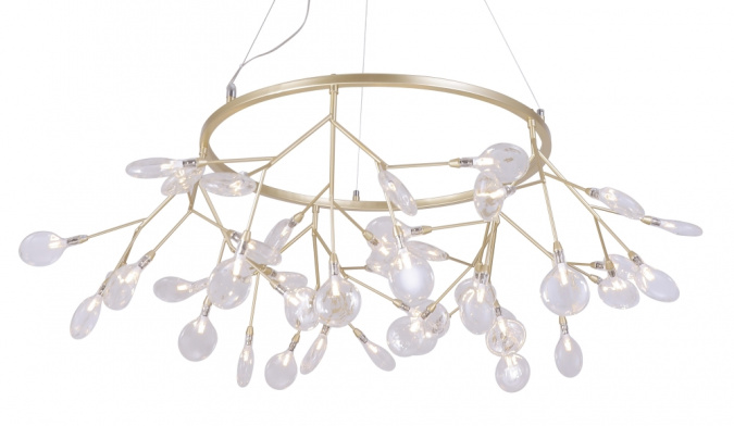 Бра Crystal Lux EVITA AP9 GOLD/TRANSPARENT фото 5