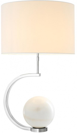 Интерьерная настольная лампа Table Lamp KM0762T-1 nickel фото 1