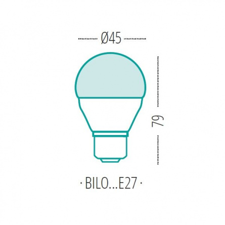 Лампочка светодиодная Bilo 5w 23043 фото 2