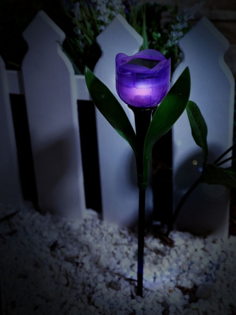 Грунтовый светильник  USL-C-453/PT305 PURPLE TULIP фото 2