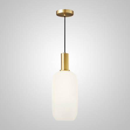 Подвесной светильник IRIS WHITE C Brass фото 1