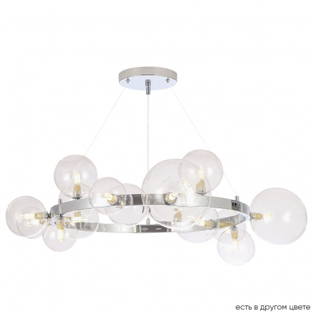 Люстра Crystal Lux AGATA SP15 V2 CHROME/TRANSPARENTE фото 1