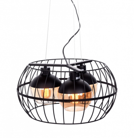 Подвесной светильник Optis LDP 11765-3 BK фото 1