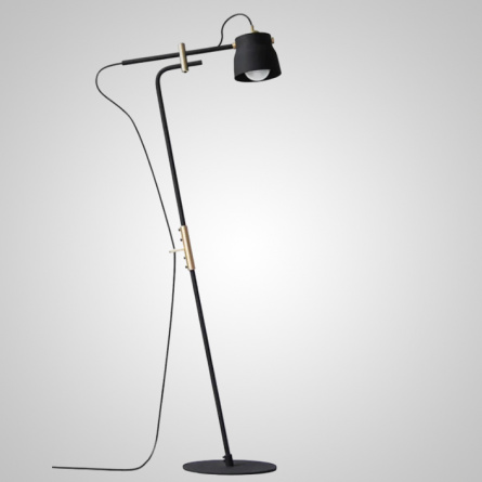 Торшер RAM FLOR Black фото 1
