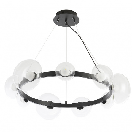 Бра Crystal Lux BOSQUE AP1 BLACK/TRANSPARENT фото 16